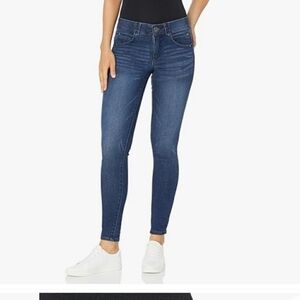 Democracy Ab Solution High Rise Ankle Leng.Blue Women's Jeans Size 14 Pre-owned.